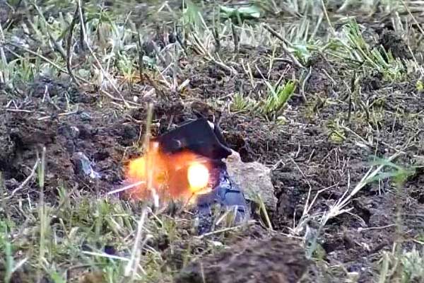 重慶某地手雷激光銷毀