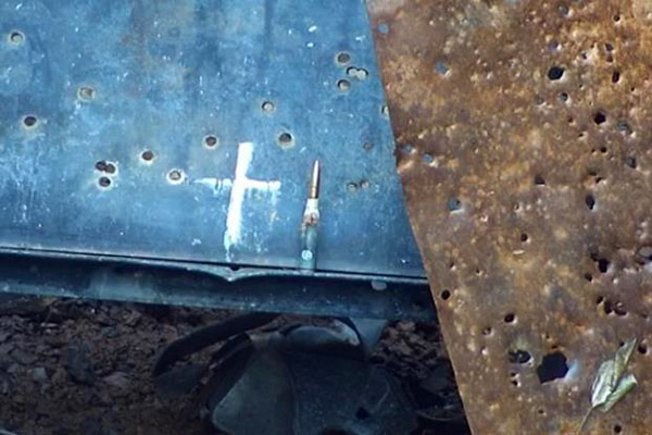 湖南株洲某地穿甲彈激光銷毀